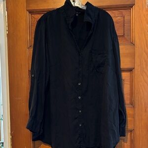 Velvet Heart Women’s 2X Black Shirt Jacket